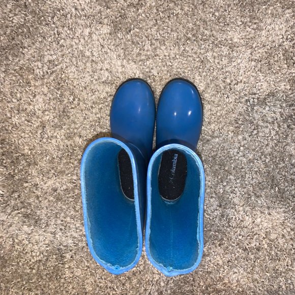 Columbia Women’s Light Blue Rain Boots Size 2 - Picture 3 of 5